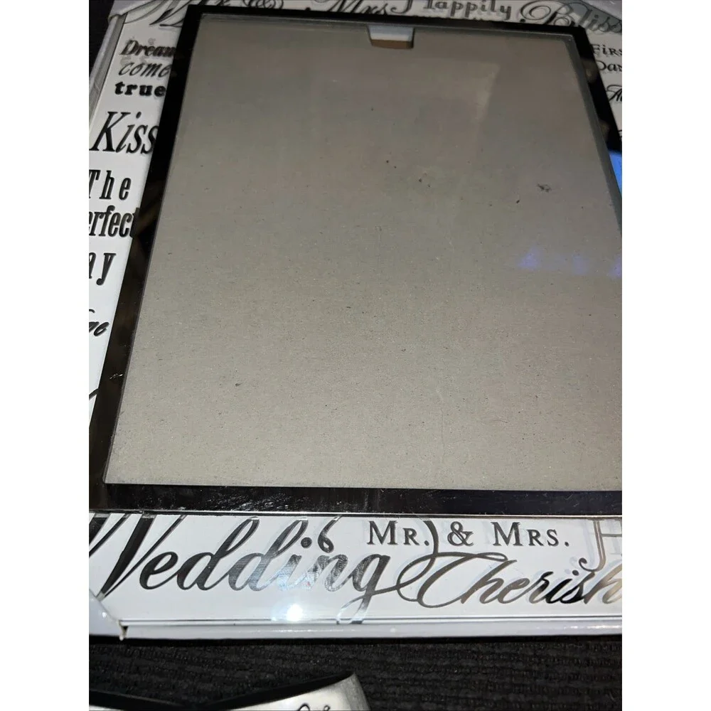 Malden Mr. & Mrs. Wedding Photo Frame 8x10 Glass
